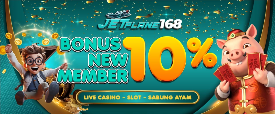 Bonus New Member 10%